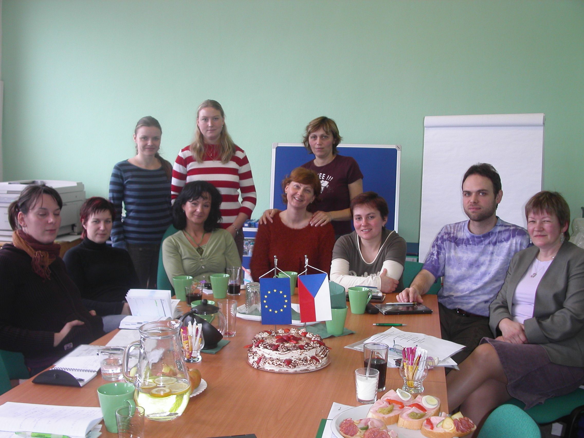 projekt Zelená pro Zlínský kraj, porada týmu 2007 (1).JPG